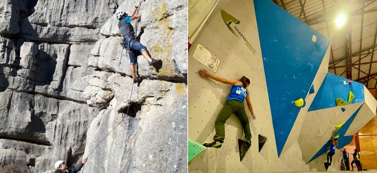 Imagen Ampliada hasta el día 8 la inscripción al curso de iniciación a la escalada deportiva y la ruta cicloturista